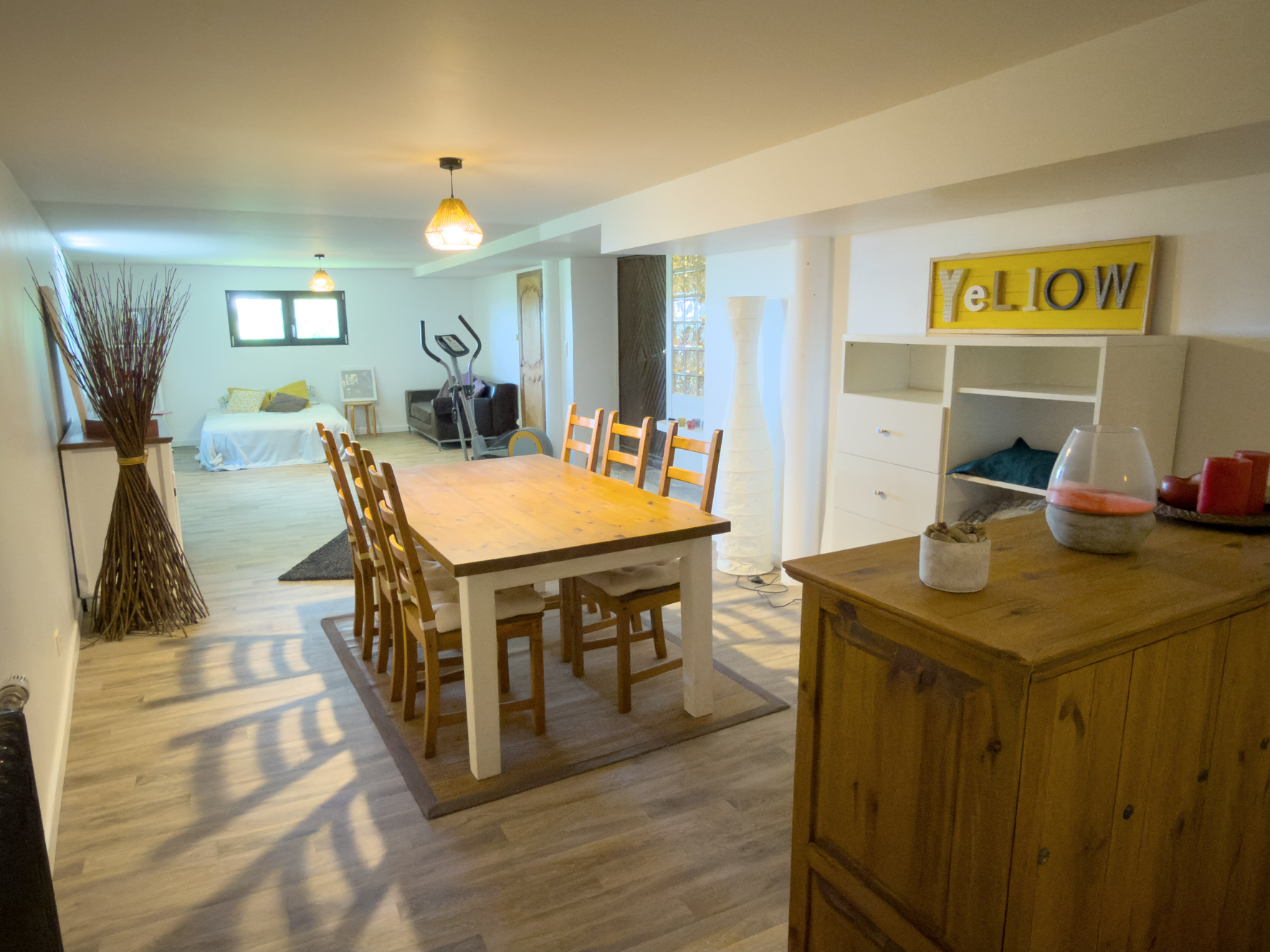 Salle de loisirs · 57 m² · Rez-de-jardin